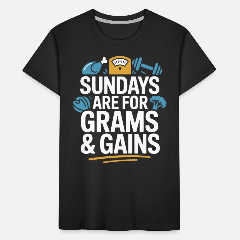 Prepared Squad Meal Planner Food Organization Kids' Premium Organic T-Shirt