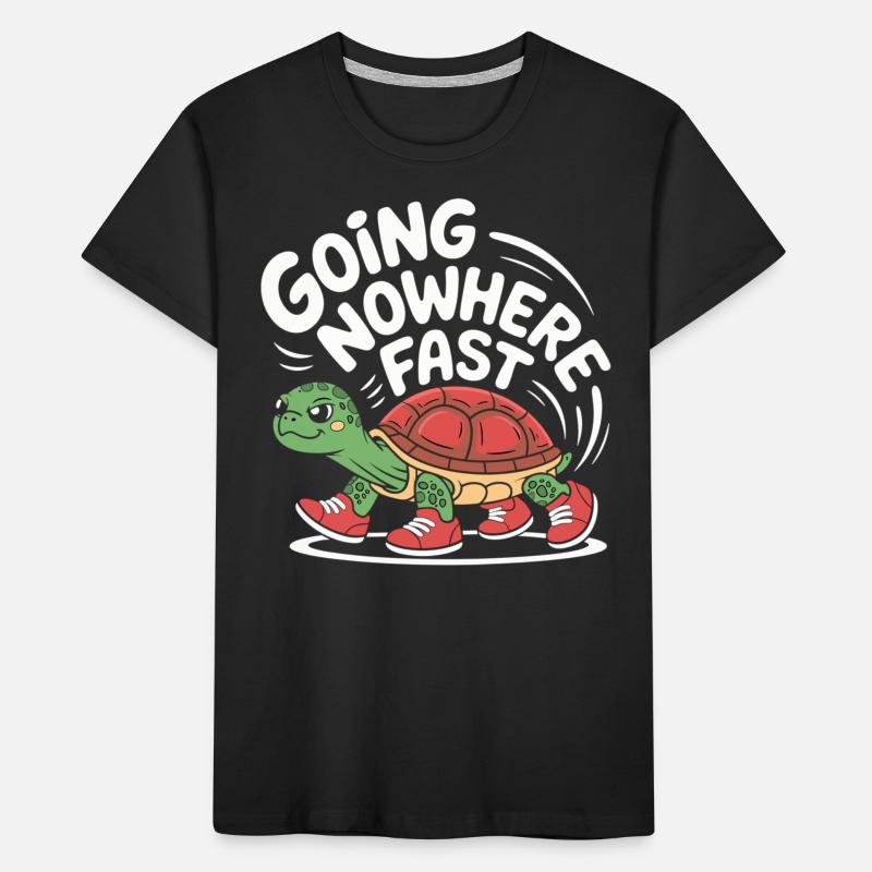 Turtle pace in style Kids' Premium Organic T-Shirt