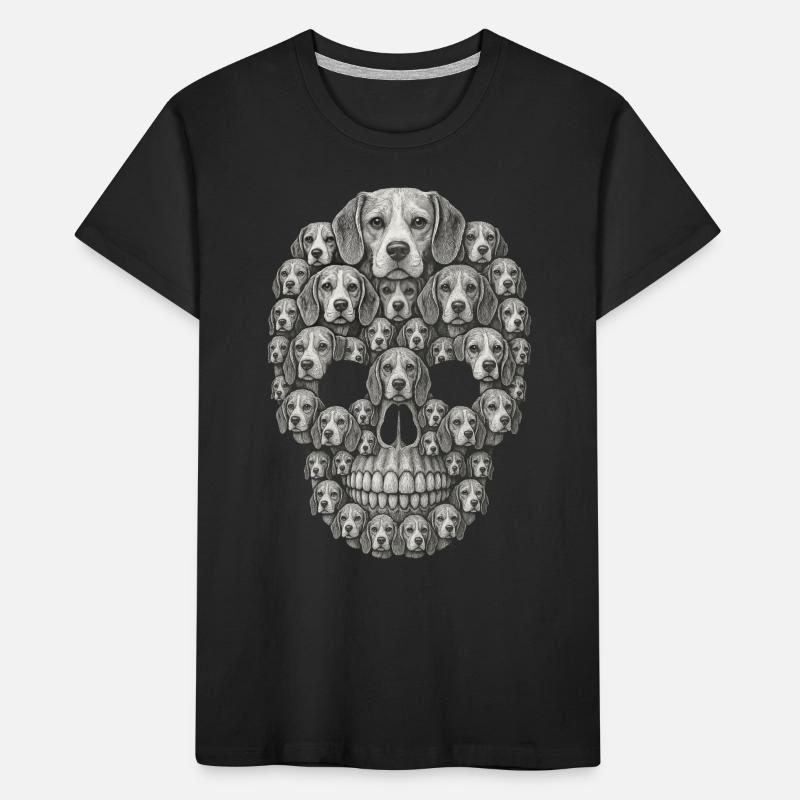 Beagle Kinder Premium Bio T-Shirt