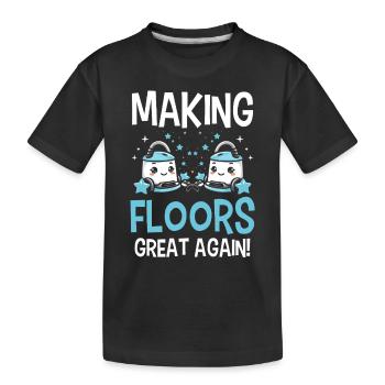 Nettoyant Lover Cleaner - T-shirt bio Premium Enfant - noir - Devant