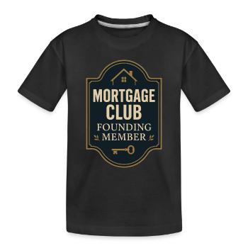 Erster Hauskäufer Geschenk Neuhause-besitzer Humor - Kinder Premium Bio T-Shirt - Schwarz - Vorne
