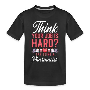 Technicien en pharmacie - T-shirt bio Premium Enfant - noir - Devant
