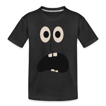 oh shit - Kids' Premium Organic T-Shirt - black - Front