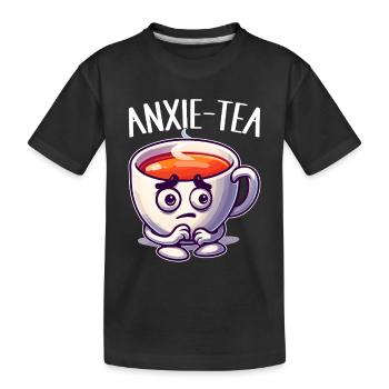 Trouble anxieux Trouble anxieux - T-shirt bio Premium Enfant - noir - Devant