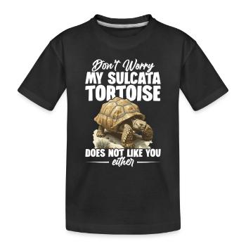 Machen Sie Sich Keine Sorgen, Dass Meine - Kinder Premium Bio T-Shirt - Schwarz - Vorne