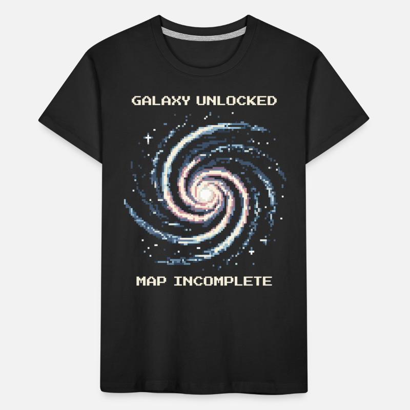 Galaxy Unlocked | Map incomplete Kids' Premium Organic T-Shirt