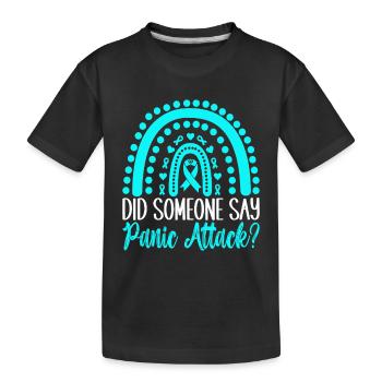 Trouble anxieux Trouble anxieux - T-shirt bio Premium Enfant - noir - Devant