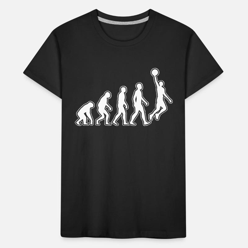 Évolution vers le basketteur T-shirt bio Premium Enfant