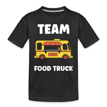 Food truck - T-shirt bio Premium Enfant - noir - Devant