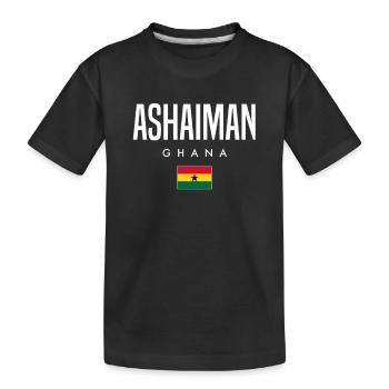 Ashaiman, Ghana - T-shirt bio Premium Enfant - noir - Devant