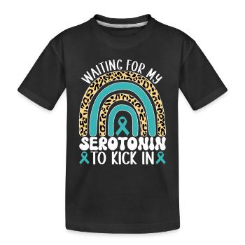 Trouble anxieux Trouble anxieux - T-shirt bio Premium Enfant - noir - Devant