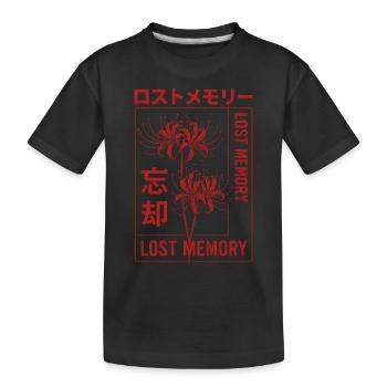 Spider Lily - Mémoire perdue - T-shirt bio Premium Enfant - noir - Devant