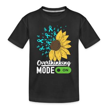 Trouble anxieux Trouble anxieux - T-shirt bio Premium Enfant - noir - Devant