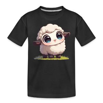 Sheep Sheep - Kids' Premium Organic T-Shirt - black - Front