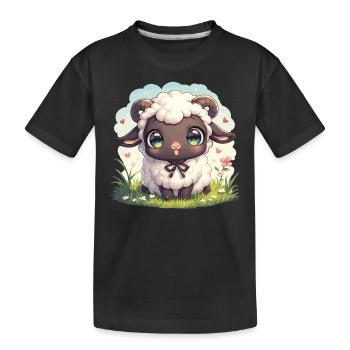 Sheep Sheep - Kids' Premium Organic T-Shirt - black - Front
