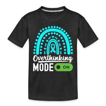 Trouble anxieux Trouble anxieux - T-shirt bio Premium Enfant - noir - Devant