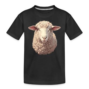 Sheep Sheep - Kids' Premium Organic T-Shirt - black - Front