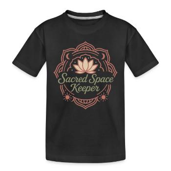 Boho Yoga Cadeau spirituel pour les yogis conscients - T-shirt bio Premium Enfant - noir - Devant