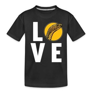 Cobras royaux Cobra royaux - T-shirt bio Premium Enfant - noir - Devant