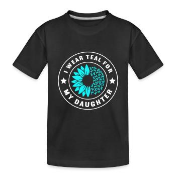 Trouble anxieux Trouble anxieux - T-shirt bio Premium Enfant - noir - Devant