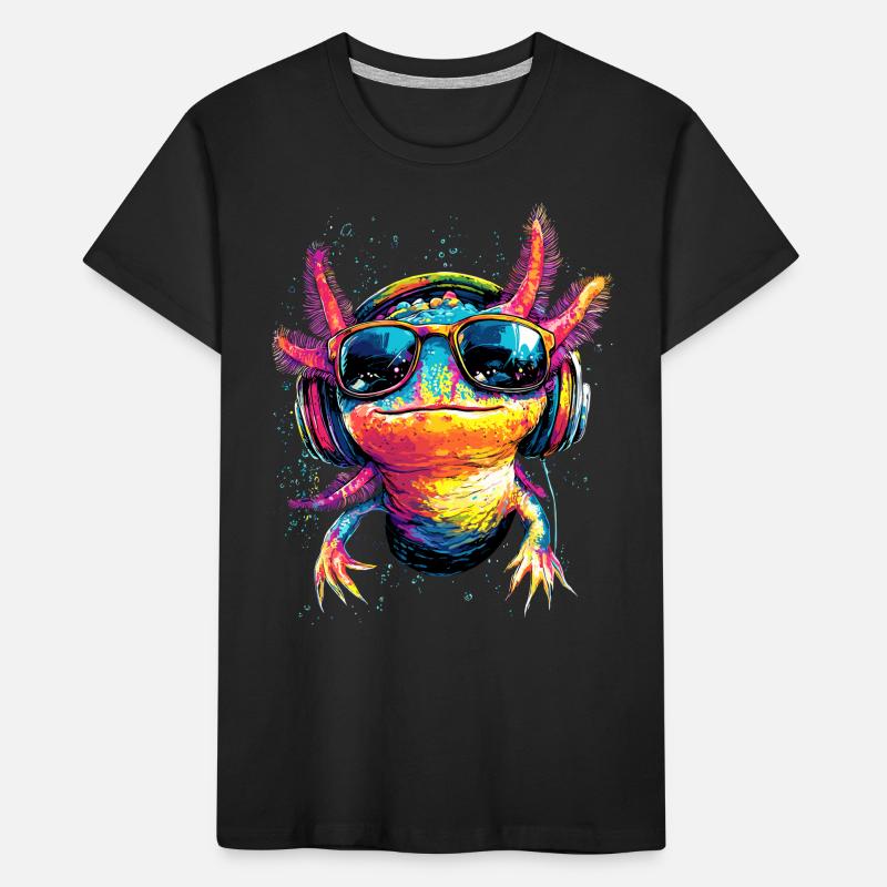 Axolotl Petite queue de triton Queue mignon Axolotl T-shirt bio Premium Enfant