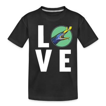 Murène nasale Murène fantôme Murène - T-shirt bio Premium Enfant - noir - Devant