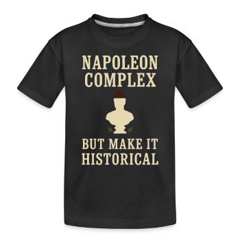 History Historian Humor Weird History History Nerd - Kinder Premium Bio T-Shirt - Schwarz - Vorne