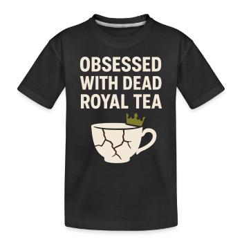 History Historian Humor Weird History History Nerd - Kinder Premium Bio T-Shirt - Schwarz - Vorne