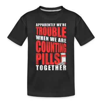 Technicien en pharmacie - T-shirt bio Premium Enfant - noir - Devant