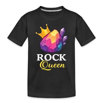Géologie Roche - T-shirt bio Premium Enfant - noir - Devant