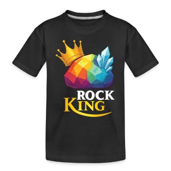 Géologie Roche - T-shirt bio Premium Enfant - noir - Devant