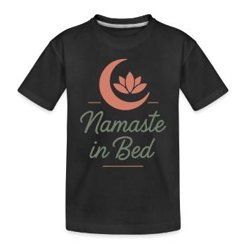 Boho Yoga Cadeau spirituel pour les yogis conscients - T-shirt bio Premium Enfant - noir - Devant