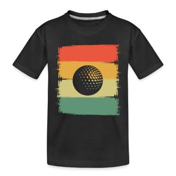 Golfe - T-shirt bio Premium Enfant - noir - Devant