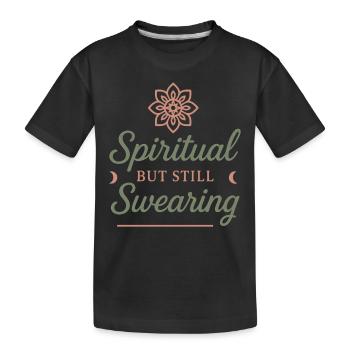 Boho Yoga Cadeau spirituel pour les yogis conscients - T-shirt bio Premium Enfant - noir - Devant