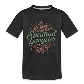 Boho Yoga Cadeau spirituel pour les yogis conscients - T-shirt bio Premium Enfant - noir - Devant
