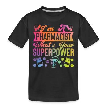 Technicien en pharmacie - T-shirt bio Premium Enfant - noir - Devant