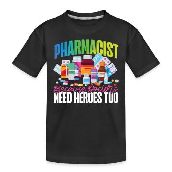 Technicien en pharmacie - T-shirt bio Premium Enfant - noir - Devant