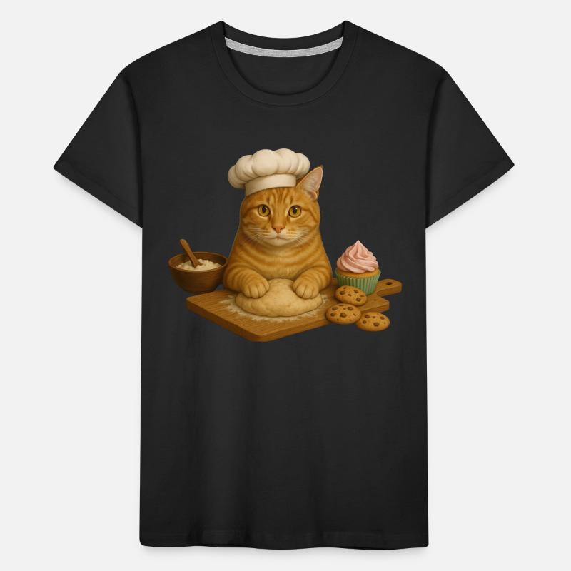Cuisson pour chats T-shirt bio Premium Enfant