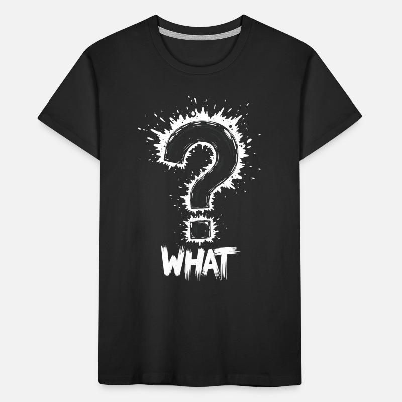 Quel point d’interrogation Splash T-shirt bio Premium Enfant