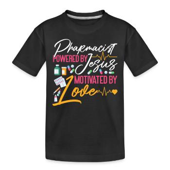 Technicien en pharmacie - T-shirt bio Premium Enfant - noir - Devant