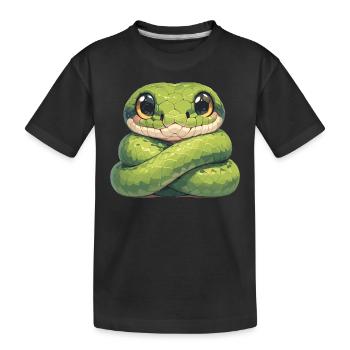Serpents Serpent - T-shirt bio Premium Enfant - noir - Devant