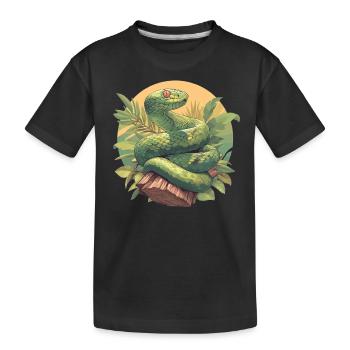 Serpents Serpent - T-shirt bio Premium Enfant - noir - Devant