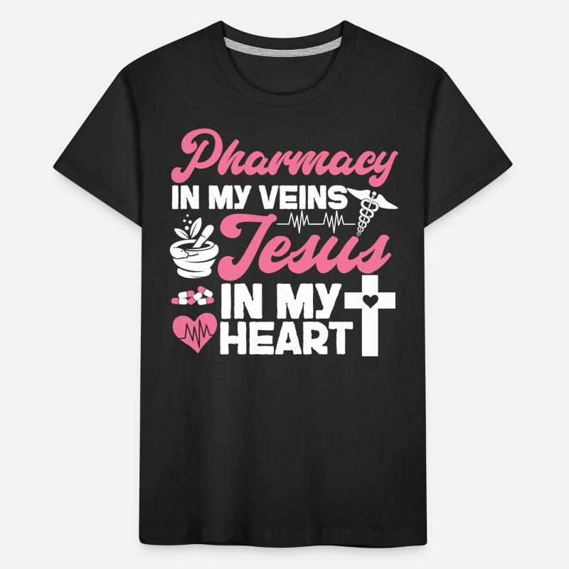 Pharmacy Tech Technician Kids' Premium Organic T-Shirt