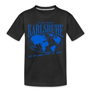 Karlsruhe Home Football Cadeau - T-shirt bio Premium Enfant - noir - Devant
