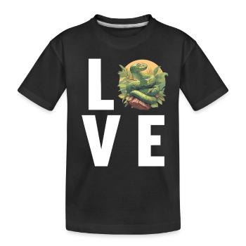 Serpents Serpent - T-shirt bio Premium Enfant - noir - Devant