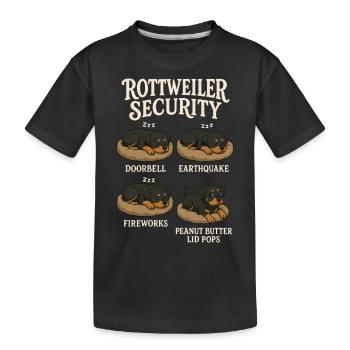 Rottweiler - T-shirt bio Premium Enfant - noir - Devant