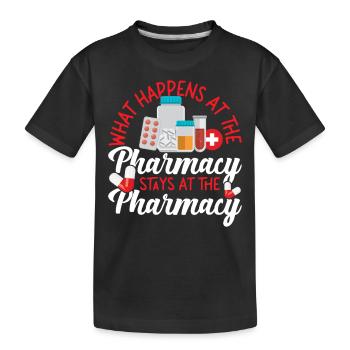 Technicien en pharmacie - T-shirt bio Premium Enfant - noir - Devant