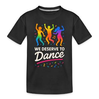 Queer Pride Queer Joy Homologation LGBTQ+ Trans - T-shirt bio Premium Enfant - noir - Devant