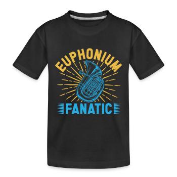 Euphonium fanatique baryton Faning Band - T-shirt bio Premium Enfant - noir - Devant