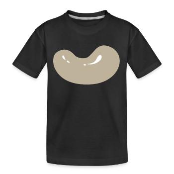 haricots légume légumes de haricots de vegetables12 - T-shirt bio Premium Enfant - noir - Devant